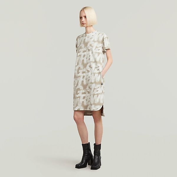 G-STAR Shirtkleid "Printed loose t-shirt dress", mit durchgängigem Print günstig online kaufen