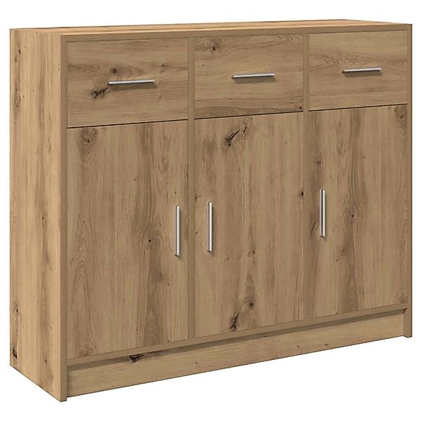 vidaXL Sideboard Artisan-Eiche 91x28x75 cm Holzwerkstoff 855895 günstig online kaufen
