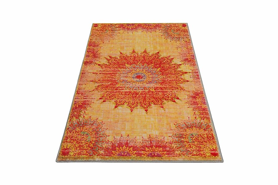 Wecon home Badematte "Healing" Höhe 0,5 mm fußbodenheizungsgeeignet Vintage günstig online kaufen