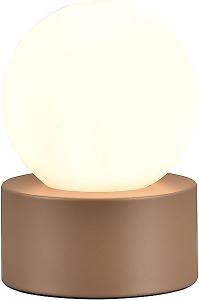 Reality Leuchten Schreibtischlampe COUNTESS, Tischleuchte Glas günstig online kaufen