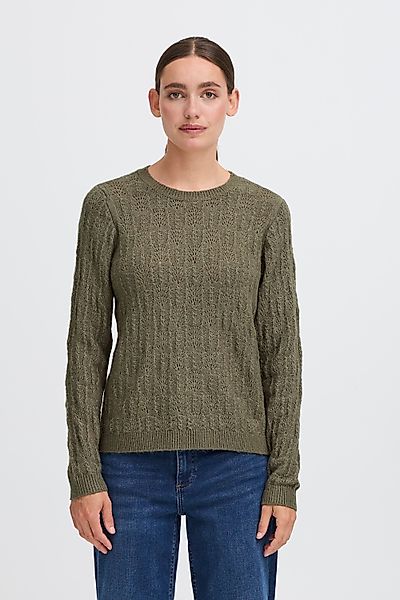 OXMO Rundhalspullover OXFSINVA Modischer Strickpullover mit günstig online kaufen