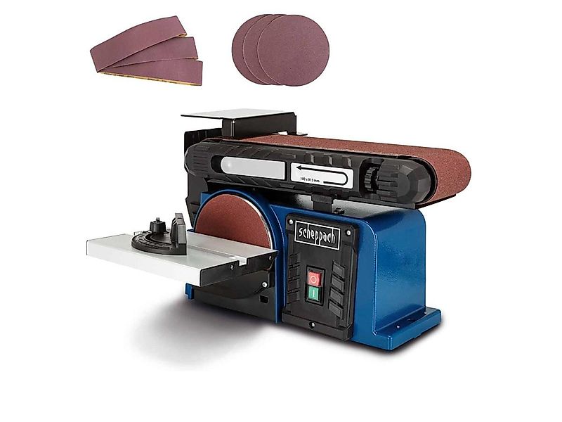Scheppach Tellerschleifmaschine BTS900, max. 2850 U/min, 7.3 m/min, (Set, i günstig online kaufen