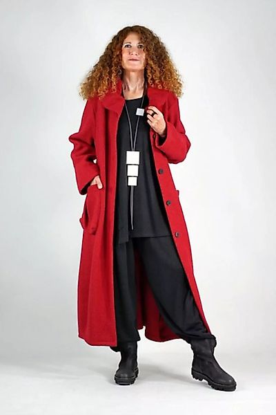 déjà vu Fashion Wollmantel Florence Mantel in A-Linie aus Wolle (1-tlg) günstig online kaufen