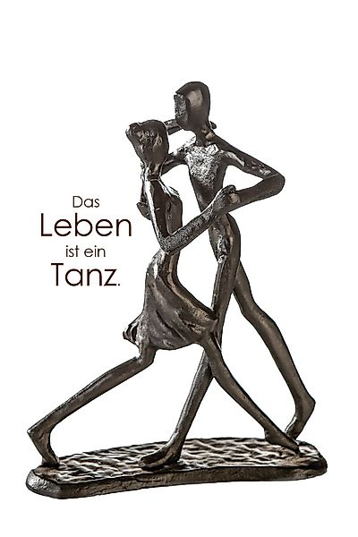 GILDE Skulptur DANCING Skulptur - braun günstig online kaufen