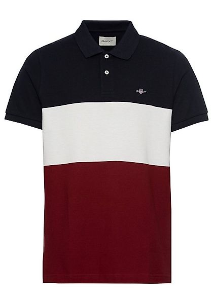 Gant Poloshirt BLOCK STRIPE KA RUGGER dreiteiliger Farbmix für modernen Loo günstig online kaufen