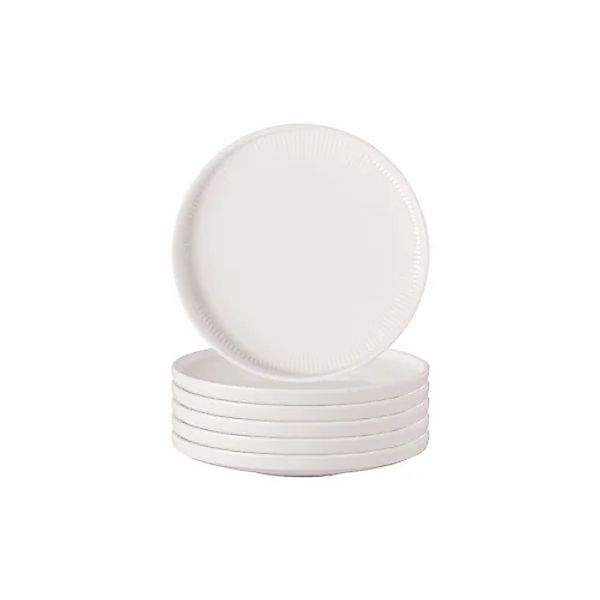 Villeroy & Boch Brotteller »Brotteller Afina ø 17,1 cm 6er Set weiß« günstig online kaufen