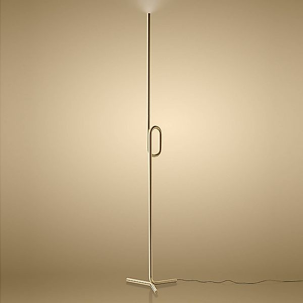 Foscarini Tobia terra LED-Stehleuchte, gold günstig online kaufen