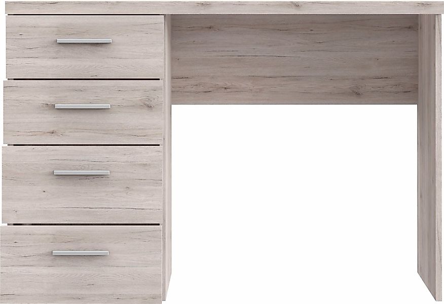 FORTE Schreibtisch "NET" mit 4 Schubladen, Breite 110 cm günstig online kaufen