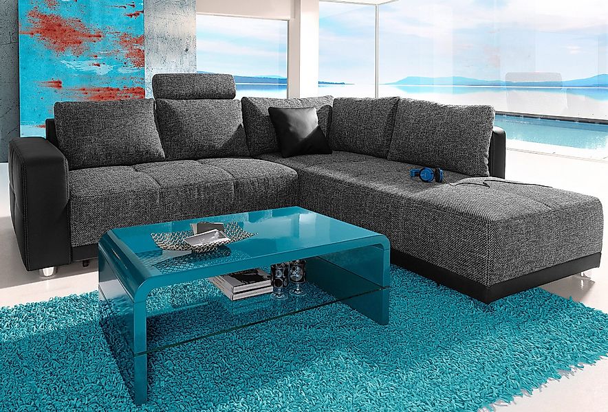 Jockenhöfer Gruppe Ecksofa »Orlando L-Form« mit Bettfunktion, Bettkasten un günstig online kaufen