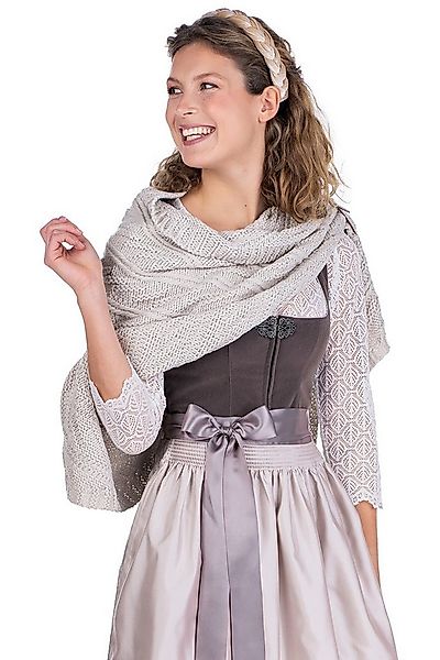 Lot83 Halstuch Trachtentuch - FLEUR - creme, oliv günstig online kaufen