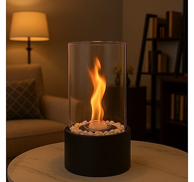 Nettlife Tischfeuer Ethanol Tischkamin Indoor Outdoor Eckig/Rund Kamin Tisc günstig online kaufen