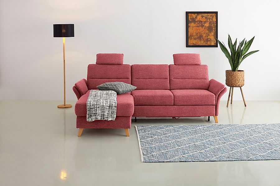 Home affaire Ecksofa Westerland L-Form, Federkern-Polsterung, günstig online kaufen