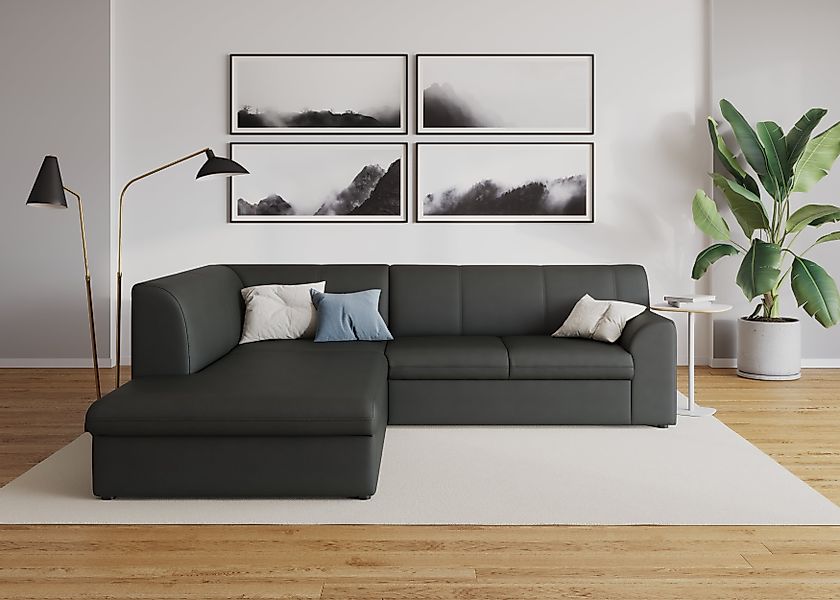 DOMO collection Ecksofa Topper zeitlos elegant, günstig online kaufen