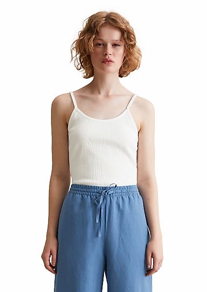Marc OPolo DENIM Spaghettitop, Rippstruktur, Spagettiträger günstig online kaufen