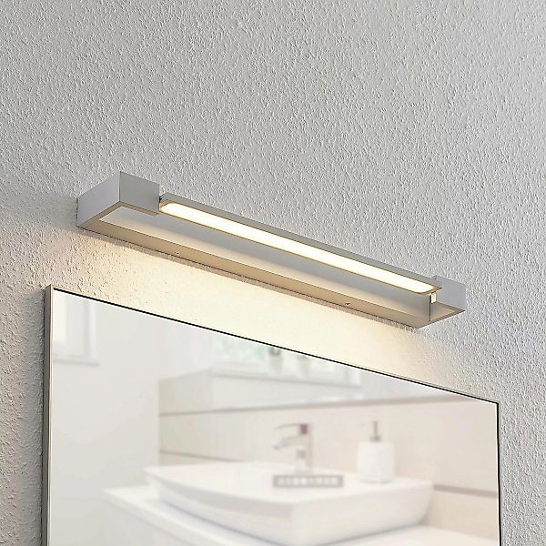 Arcchio LED-Wandleuchte Jora, 60 cm, weiß, schwenkbar, IP44 günstig online kaufen