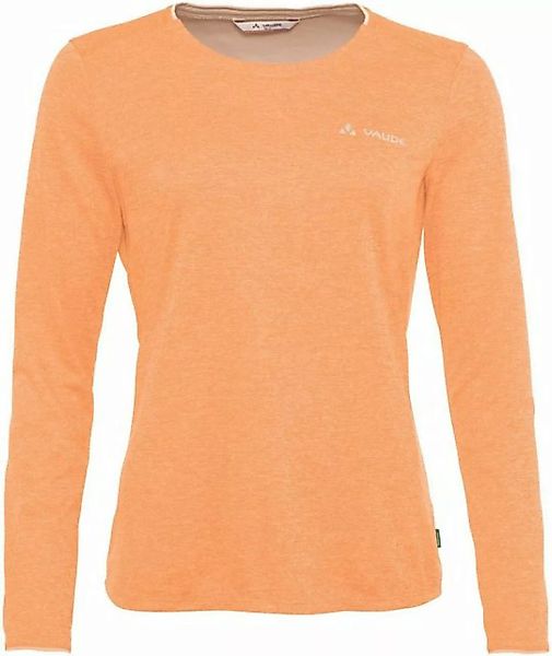 VAUDE Langarmshirt Wo Essential LS T-Shirt SWEET ORANGE günstig online kaufen