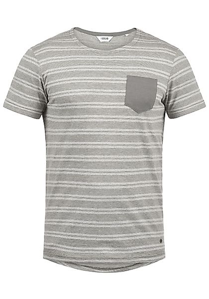 !Solid Rundhalsshirt SDFidel Kurzarmshirt mit Brusttasche günstig online kaufen