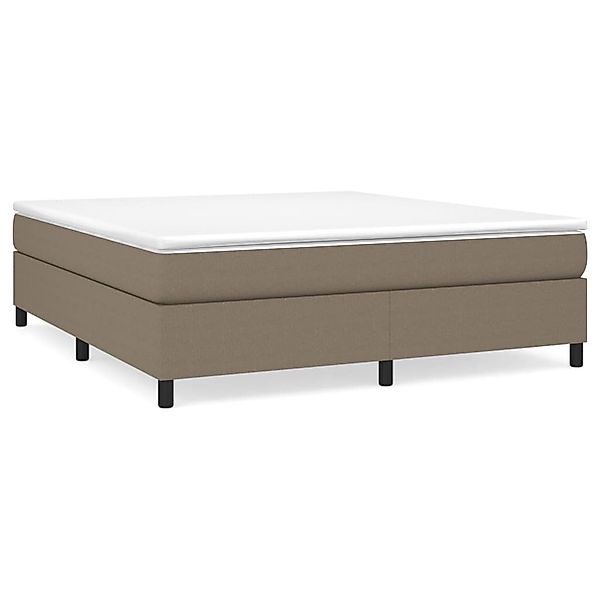 furnicato Bett Bettgestell ohne Matratze Taupe günstig online kaufen