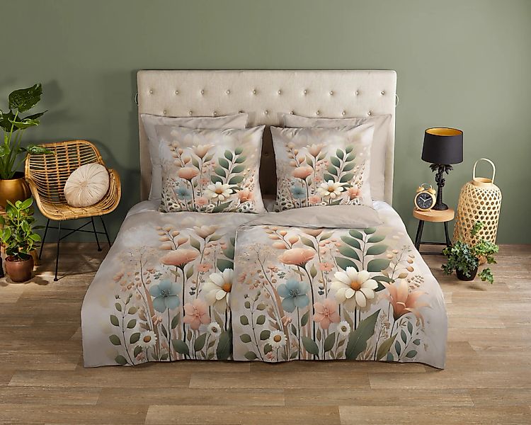 good morning Wendebettwäsche »Ingrid«, 100% Baumwolle, Renforcé, Reißversch günstig online kaufen