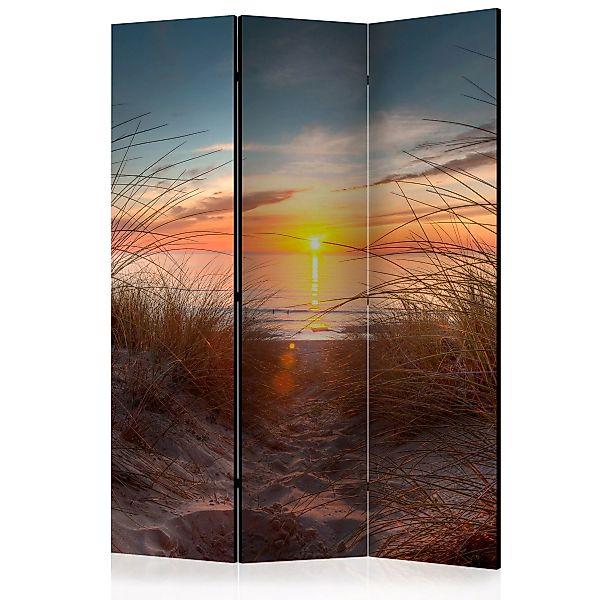 3-teiliges Paravent - Sunset Over The Atlantic Ocean [room Dividers] günstig online kaufen