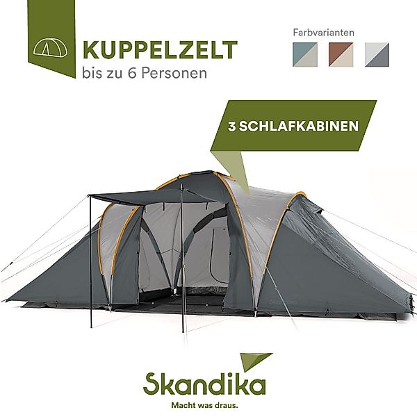 Skandika Kuppelzelt Daytona 6 Familienzelt mit günstig online kaufen