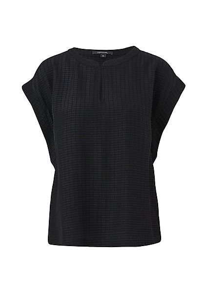 Comma Kurzarmbluse günstig online kaufen