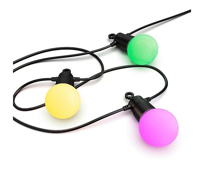 Hama LED-Lichterkette LED Lichterkette Outdoor (mit App, 12 Glühbirnen, 16 günstig online kaufen