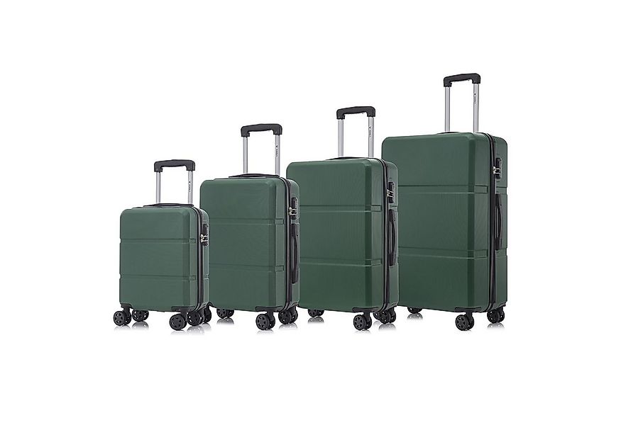yonsly Trolleyset Koffer Set 4-tlg, Trolley Reisekoffer mit 4x 360° Rollen, günstig online kaufen