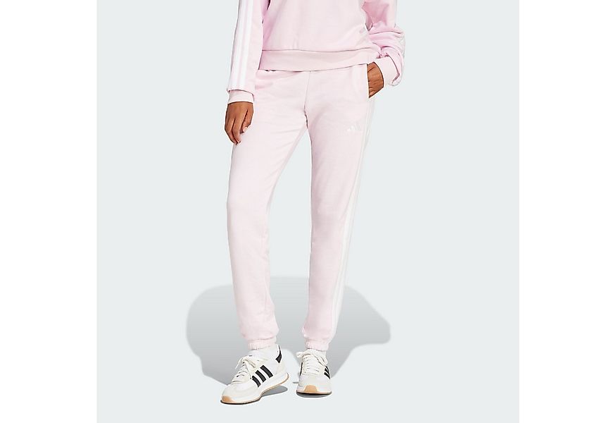 adidas Sportswear Sporthose ESSENTIALS 3-STREIFEN FRENCH TERRY CUFFED HOSE günstig online kaufen