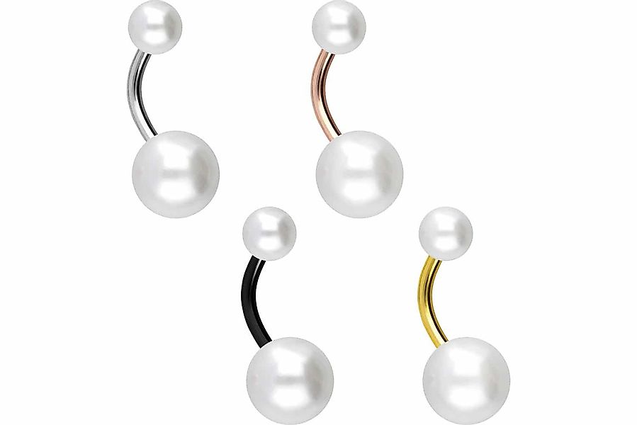 PIERCINGLINE Bauchnabelpiercing Titan Bananabell mit Innengewinde günstig online kaufen