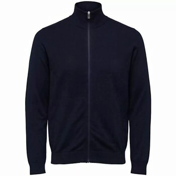 Selected  Pullover 16074688 BERG FULL ZIP-MAVY günstig online kaufen