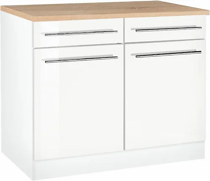 KOCHSTATION Unterschrank "KS-Eton" Breite 100 cm günstig online kaufen