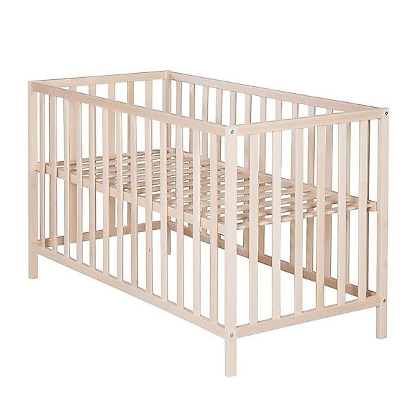 roba® Kinderbett Cosi 60 x 120 cm - Babybett, 3-fach höhenverstellbar, BIO günstig online kaufen