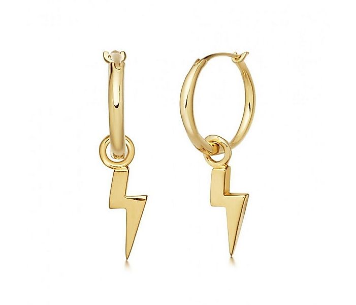 Brandlinger Paar Ohrhänger Ohrringe Dallas, Blitz Silber 925 vergoldet günstig online kaufen