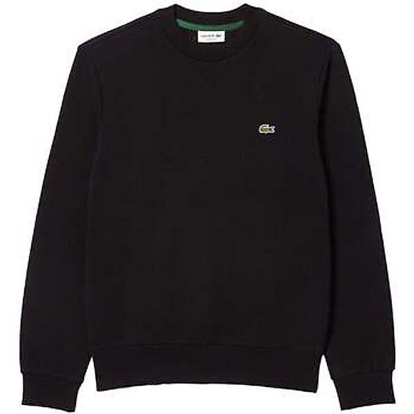 Lacoste  Sweatshirt Fleece Crew Sweatshirt Black günstig online kaufen