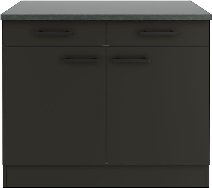 OPTIFIT Unterschrank "Palma", Breite 100 cm, mit 2 Türen und 2 Schubkästen günstig online kaufen