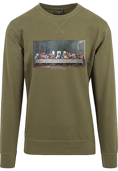 MisterTee Rundhalspullover "MisterTee Herren Can´t Hang With Us Crewneck", günstig online kaufen