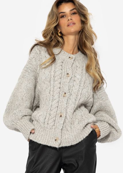 SASSYCLASSY Cardigan Oversize Strickjacke Damen mit günstig online kaufen