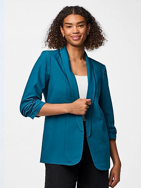 pieces Blusenblazer "PCBOSELLA 3/4 BLAZER NOOS" Materialmix, regular fit günstig online kaufen
