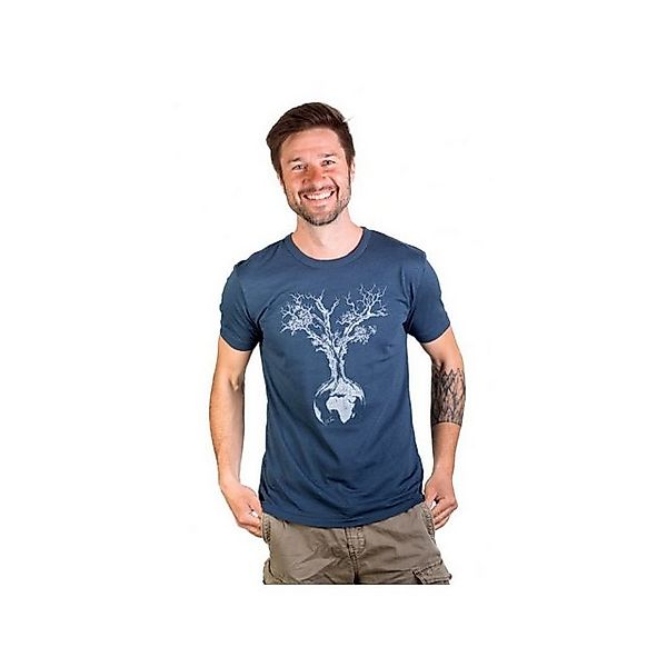 Life-Tree Rundhalsshirt Casual ’für Herren in blau’ (1-tlg., keine Angabe) günstig online kaufen