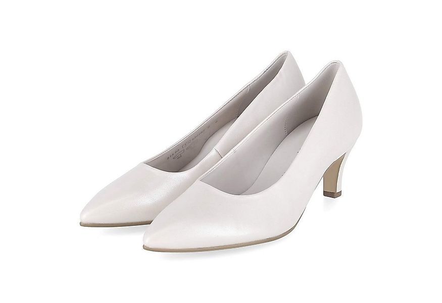 Gabor Gabor 81.390.61 Damen Glattleder weiss Keilpumps günstig online kaufen