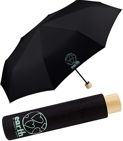 HAPPY RAIN Taschenregenschirm Earth - nachhaltiger günstig online kaufen