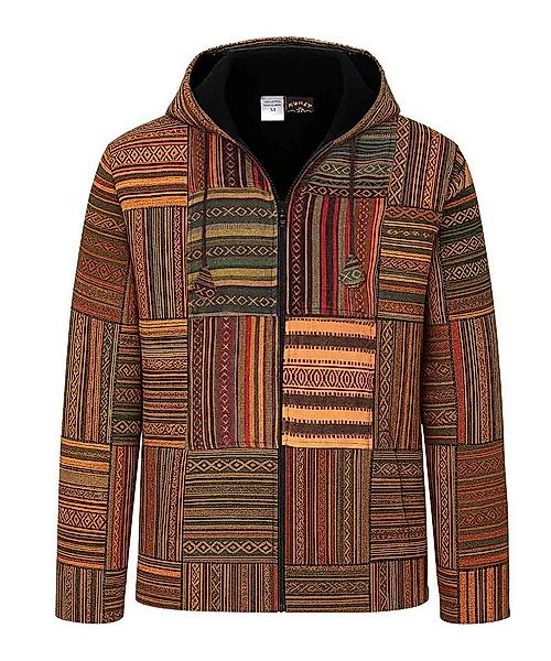 KUNST UND MAGIE Blouson KUNST&MAGIE Baja Jerga Unisex Patchwork Hoodie+Kapu günstig online kaufen