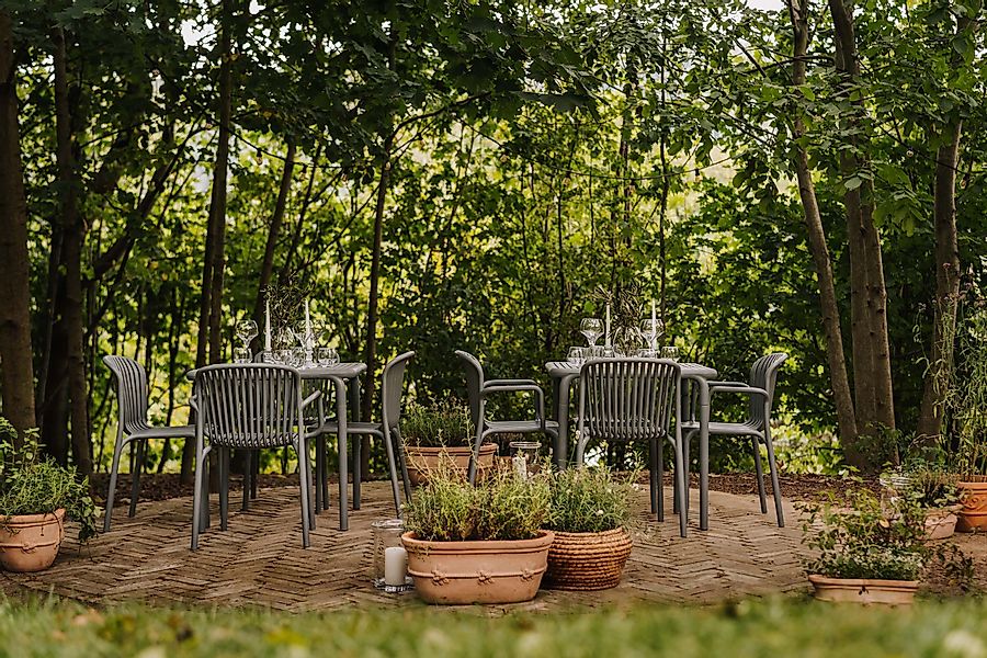 KONSIMO® Gartenstuhl Gartenstühle FICCARI, hergestellt in günstig online kaufen