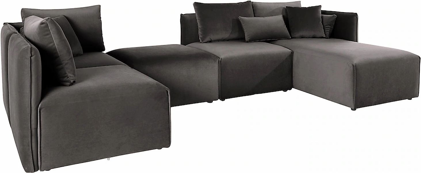 OTTO home Wohnlandschaft "Nöre U-Form" 5 Teile, in vielen Bezugsqualitäten günstig online kaufen