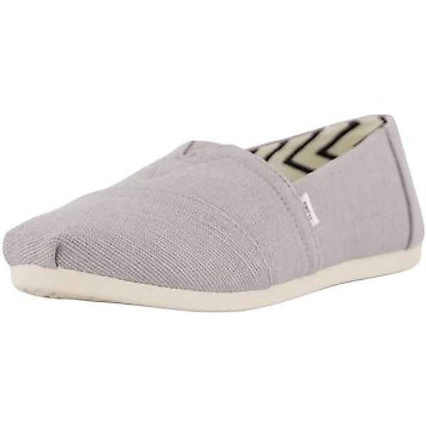 Toms  Damenschuhe Slipper Alpargata 10017741 grey heritage canvas 10017741 günstig online kaufen