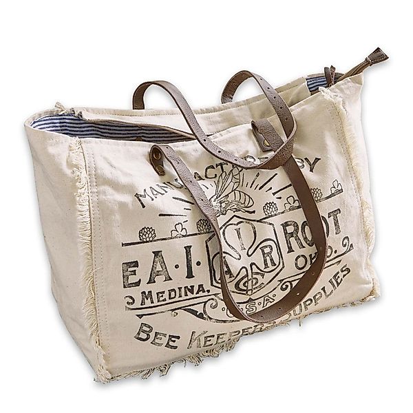 Mirabeau Handtasche Tasche Cloe creme/braun günstig online kaufen