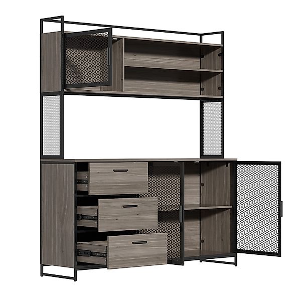 FUFU&GAGA Küchenbuffet Buffetschrank mit Arbeitsplatte und günstig online kaufen