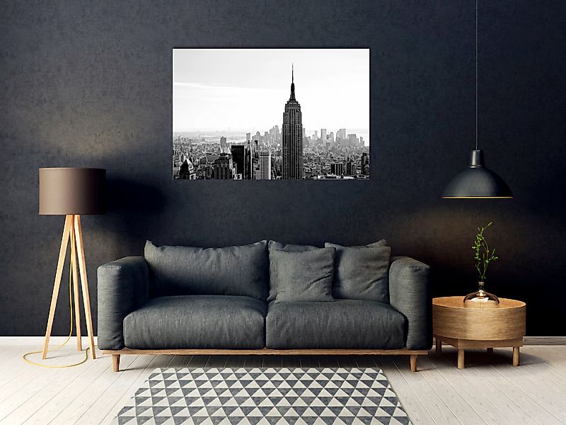 queence Acrylglasbild "Elgin" Amerika  Bilder von Amerika  Foto  Schwarz-We günstig online kaufen