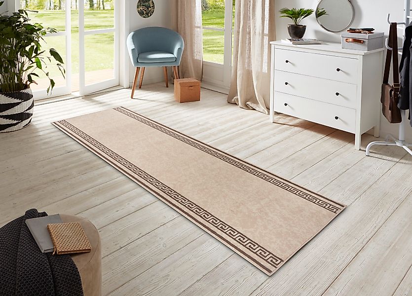 HANSE Home Läufer »Casa«, rechteckig, 9 mm Höhe, Kurzflor, Weich, Teppichlä günstig online kaufen